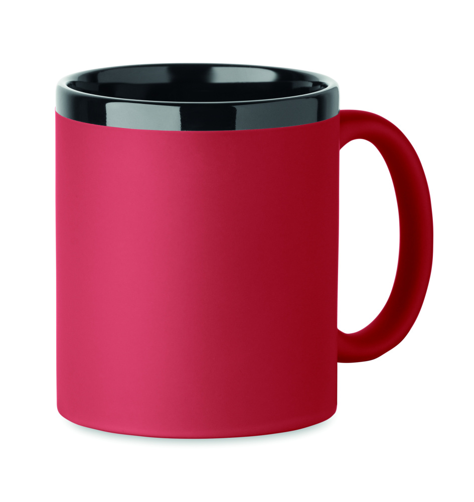 Logo trade promotional items picture of: Ceramic mug for laser 300 ml
