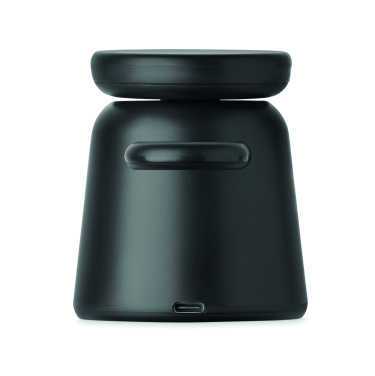 Logo trade promotional merchandise image of: 3 in 1 wireless charger 15W