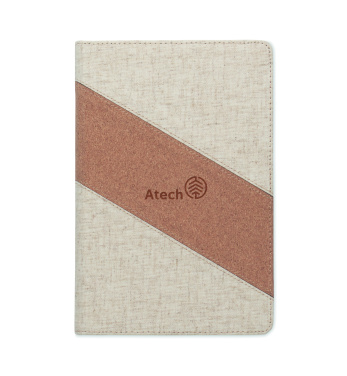 Logotrade promotional giveaway image of: A5 notebook with 15W charger