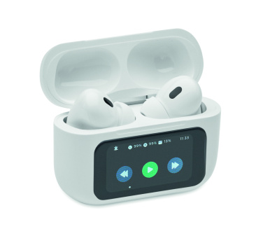 Logo trade promotional items image of: ABS TWS earbuds