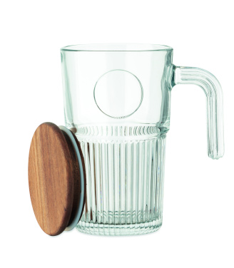 Logotrade corporate gift image of: Glass mug 450ml