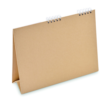 Logo trade promotional gift photo of: Desk calendar with memo pad