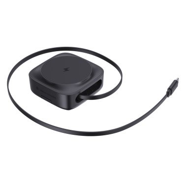 Logo trade advertising products image of: Urban Vitamin Goleta 2-in-1 15W magnetic wireless charger