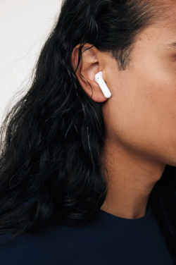 Logo trade promotional products picture of: Tunevo RCS recycled plastic wireless earbuds