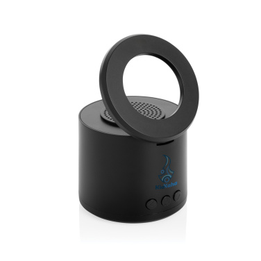 Logo trade promotional product photo of: Magpulse RCS recycled plastic 3W speaker w/magnetic holder