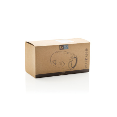 Logo trade corporate gifts image of: Prisma RCS recycled plastic IPX 4 waterpoof 16W speaker