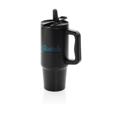 Logotrade corporate gifts photo of: Embrace Leakproof RCS recycled stainless steel tumbler 900ml