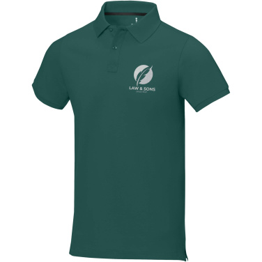 Logo trade advertising products image of: Calgary short sleeve men's polo
