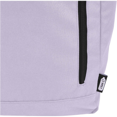 Logotrade promotional merchandise photo of: Byron 15.6" GRS RPET roll-top backpack 18L