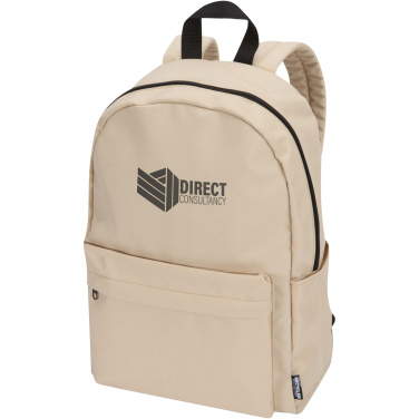 Logotrade promotional product image of: Byron 14" GRS recycled city laptop backpack 16L