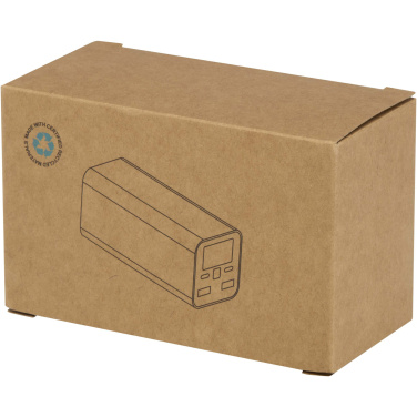 Logotrade promotional merchandise picture of: Acamar 20.000 mAh 70W recycled aluminium laptop power bank