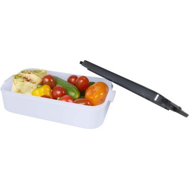 Logo trade promotional gifts picture of: Snappy lunch box and cutlery set