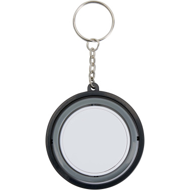 Logo trade promotional products image of: Spinx recycled plastic gyroscope fidget keychain