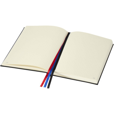 Logo trade promotional gifts picture of: Alder A5 hard cover notebook