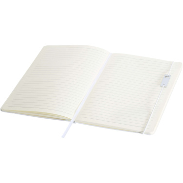 Logotrade promotional merchandise image of: Legato Elegance A5 hard cover notebook and rollerball pen set
