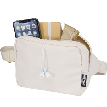 Logo trade business gifts image of: Trip Aware™ recycled travel crossbody bag 1L