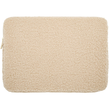Logotrade advertising products photo of: Bear 13" GRS recycled sherpa laptop sleeve 2L