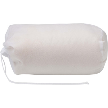 Logo trade corporate gifts image of: Ashen GRS recycled sherpa blanket