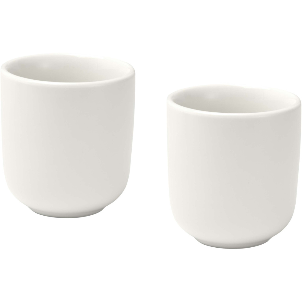 Logotrade promotional merchandise picture of: Male 90 ml ceramic espresso cups - set of 2