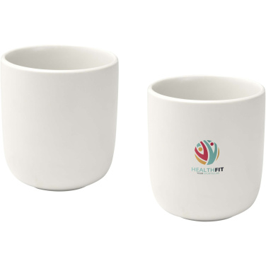 Logotrade promotional merchandise photo of: Male 200 ml ceramic cups - set of 2