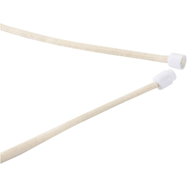 Logo trade promotional product photo of: Adhab smartphone lanyard with bamboo details