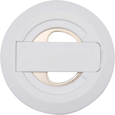 Logo trade promotional products image of: Ain recycled plastic magnetic phone stand with bottle opener