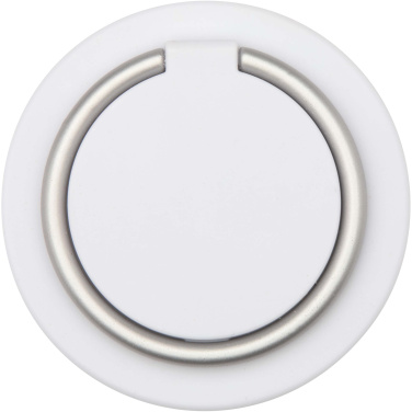 Logo trade promotional item photo of: Albali recycled plastic magnetic phone holder with ring stand