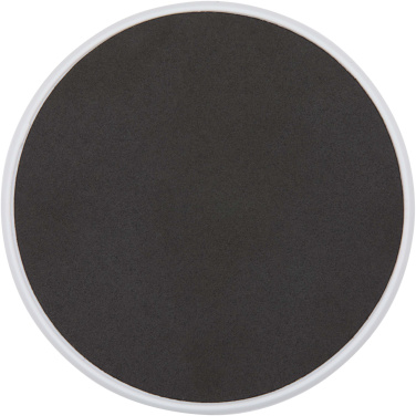 Logo trade promotional products picture of: Alcor recycled plastic foldeable magnetic phone stand with bamboo details