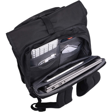 Logo trade promotional merchandise photo of: Case Logic Variate 17" recycled expandable roll-top laptop backpack