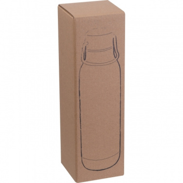 Logotrade promotional product image of: Stainless steel water bottle BORGHOLM