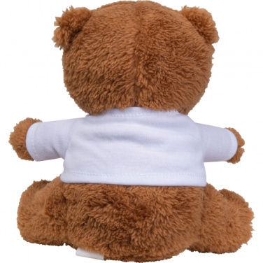 Logo trade promotional product photo of: Plush teddy bear HELSINKI
