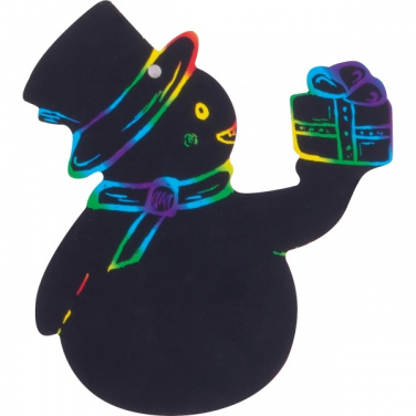 Logotrade advertising product picture of: Scratch-off Christmas ornaments SOUTH POLE