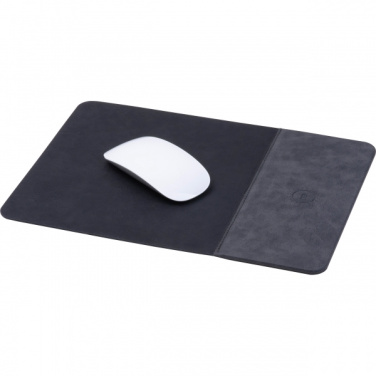 Logo trade promotional products image of: Mousepad with Wireless Charging ROTHERHAM