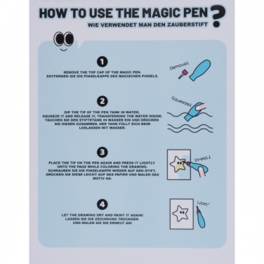 Logo trade promotional products image of: Watercoloring Book ANGERS