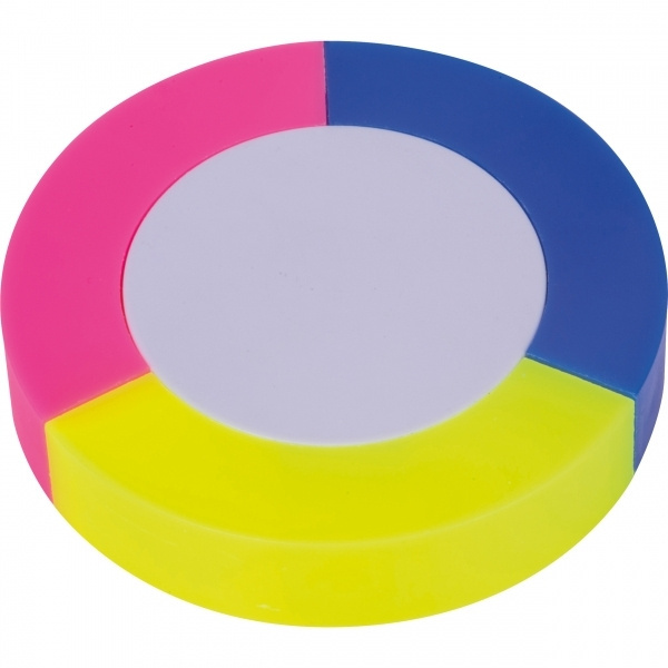 Logo trade promotional merchandise photo of: 3-in-1 Highlighter ANDORRA