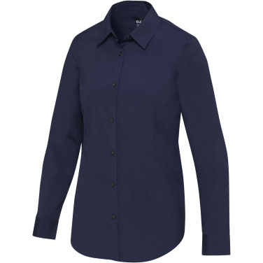 Logo trade promotional giveaways image of: Carnelian poplin women's shirt