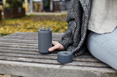 Logo trade advertising products picture of: Black+Blum Glass Travel Cup 340ML