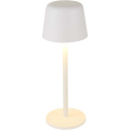 Alya rechargeable dimmable table lamp with 3 light modes, White