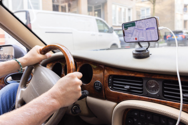 Logo trade promotional product photo of: Terra 360 RCS recycled plastic universal phone holder