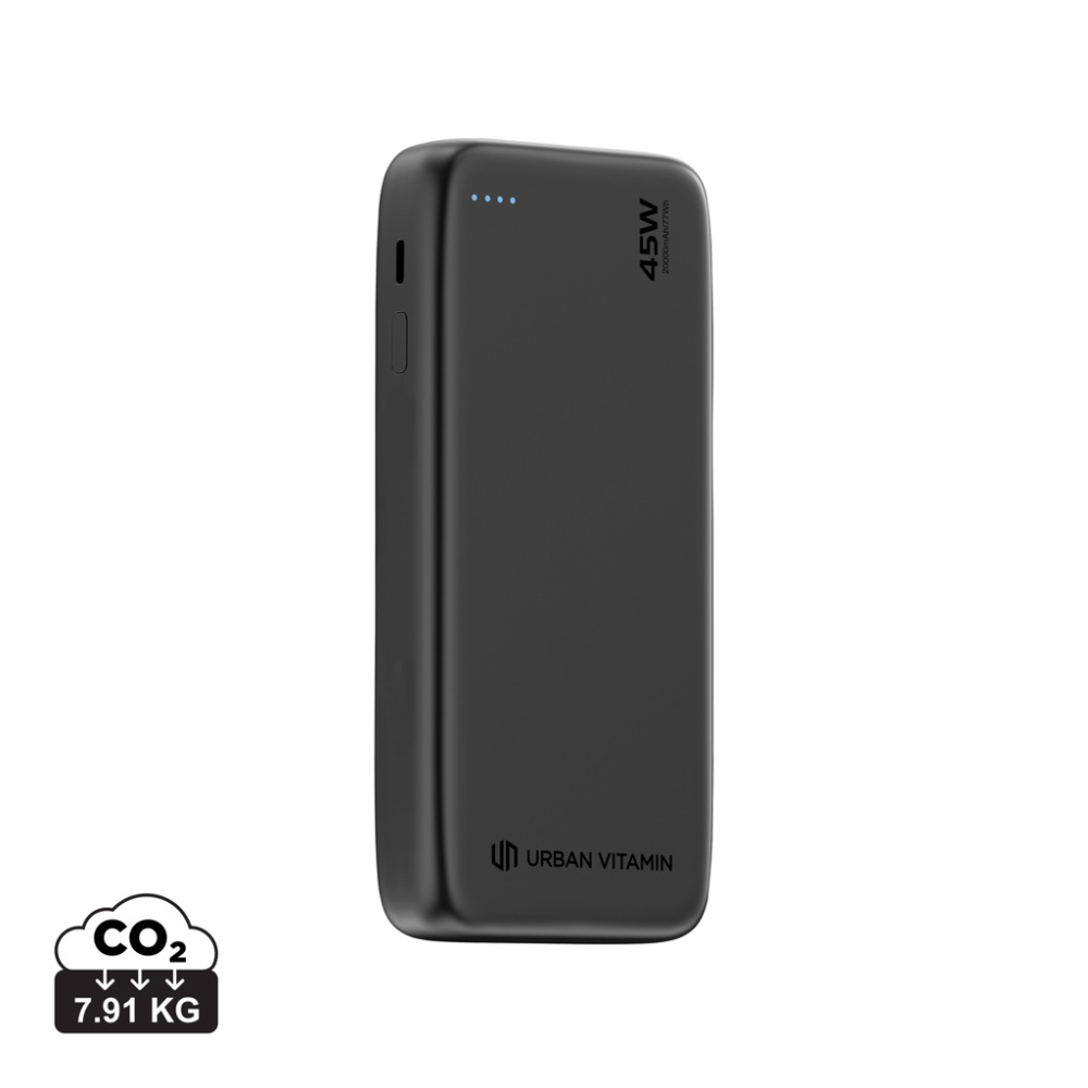Logotrade business gift image of: Urban Vitamin San Mateo 45W 20.000 mAh Powerbank