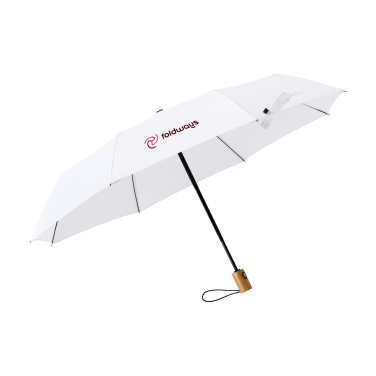 Logo trade promotional items picture of: Michigan foldable RCS RPET umbrella 21 inch