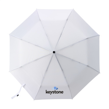 Logotrade corporate gift picture of: Michigan foldable RCS RPET umbrella 21 inch
