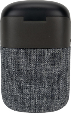 Logo trade promotional merchandise picture of: Bluetooth Speaker HF01 with Built-in Earbuds 2 in 1