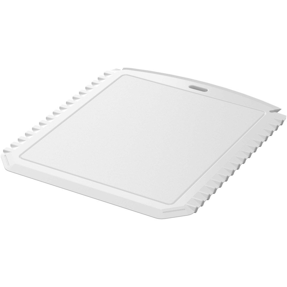 Logo trade promotional products picture of: Thrym rectangular recycled plastic ice scraper