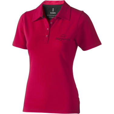 Logo trade promotional gift photo of: Markham short sleeve women's stretch polo