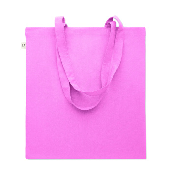 Logotrade promotional merchandise picture of: Recycled cotton shopping bag
