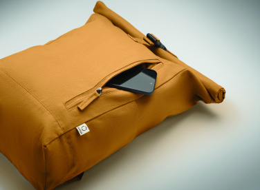 Logo trade promotional items image of: Roll top backpack 390 gr/m²