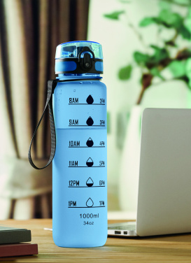 Logo trade corporate gifts picture of: Sports water bottle RPET 1L