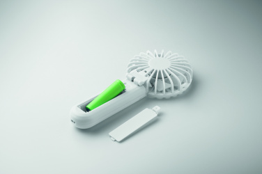 Logo trade promotional merchandise image of: Portable foldable fan