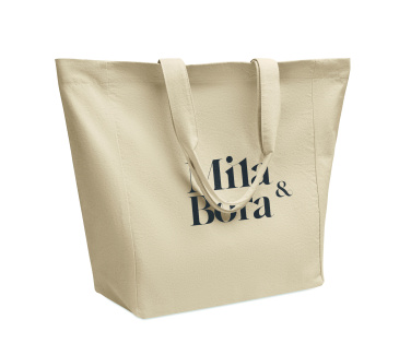 Logo trade promotional giveaways picture of: Cotton shopping bag